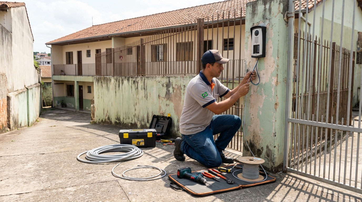 Instalação de Porteiro Eletrônico no Barreto, São Luís‑MA