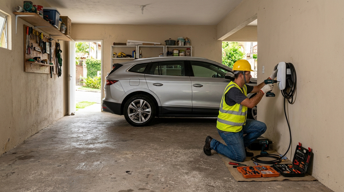 Instalação em Garagem ou Condomínio no Anil, São Luís‑MA
