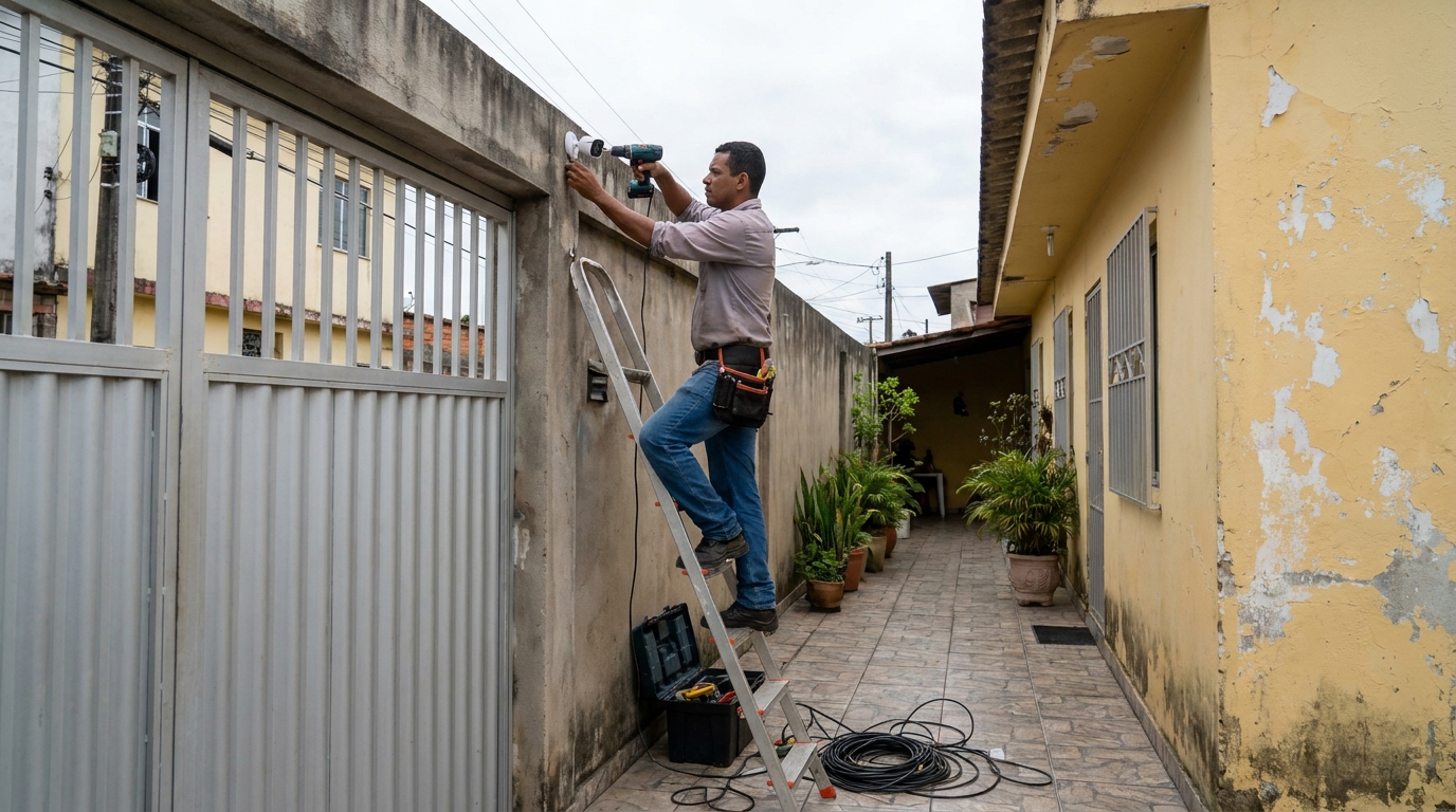 Passagem de Cabeamento na Alemanha, São Luís‑MA